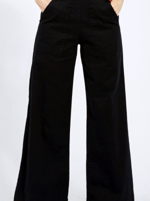 Black Long Sabrina Pants