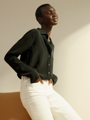 The Clean Silk Relaxed Shirt