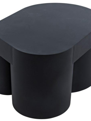 Bain Coffee Table In Black Metal