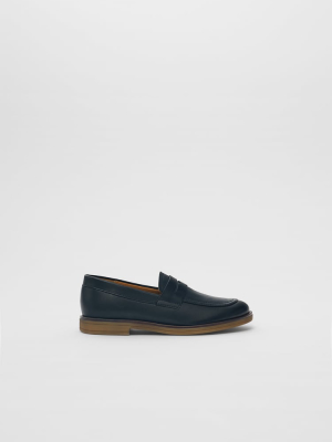 Leather Loafers