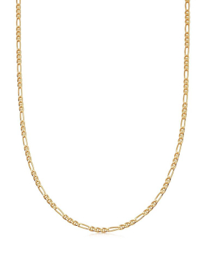 Gold Filia Curb Chain Necklace