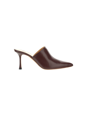 Francesco Russo Pointed-toe Slip-on Mules