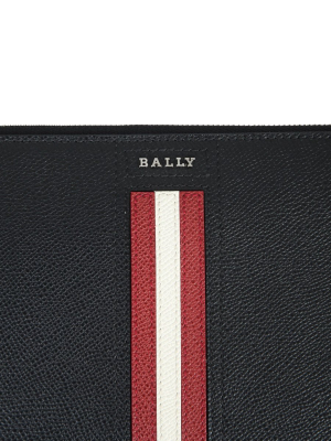 Bally Tenery Striped Clutch Bag