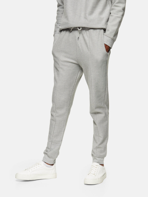 Grey Twill Sweatpants