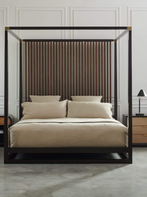 Caracole Pinstripe Bed