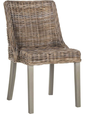 Carlos Wicker Dining Chair (set Of 2)