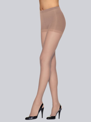 L'eggs Silken Mist Women's Control Top Pantyhose - Nude L