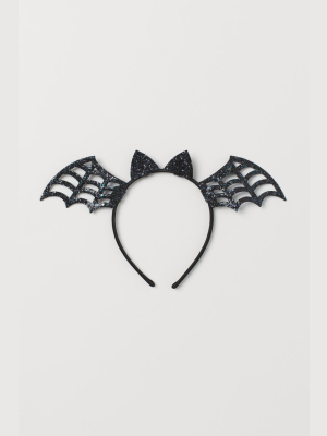 Wing-detail Hairband