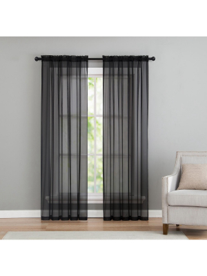 Vcny Home Infinity Sheer Curtain Panel