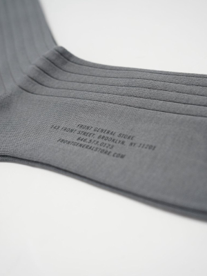 Dress Socks / Gray