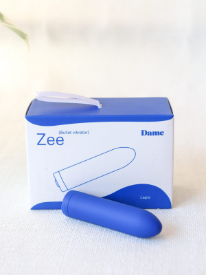Dame Products Zee Vibrator In Lapis