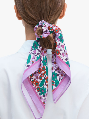 Floral Medley Hair Tie & Bandana Set