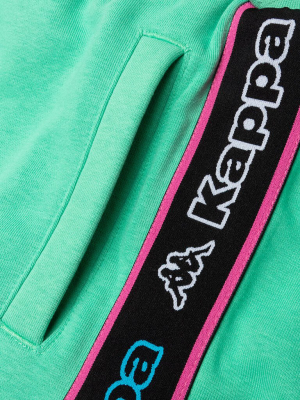 Kappa Logo Tape Asved 2 Shorts - Light Green/black