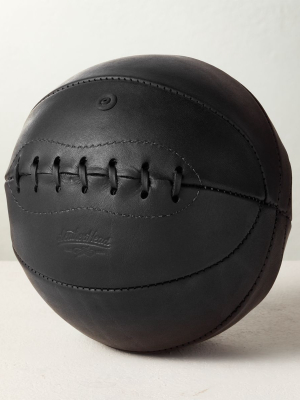 Leather Head Mini Black Leather Basketball