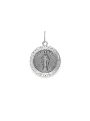 Mother Mary Pendant Charm, Large