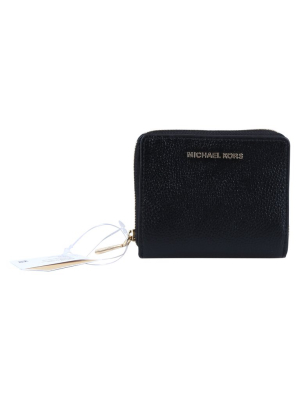 Michael Michael Kors Logo Plaque Zip-around Wallet