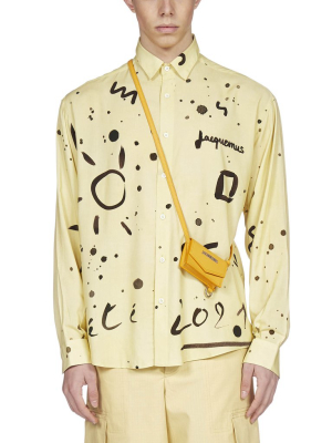 Jacquemus La Chemise Henri Printed Shirt