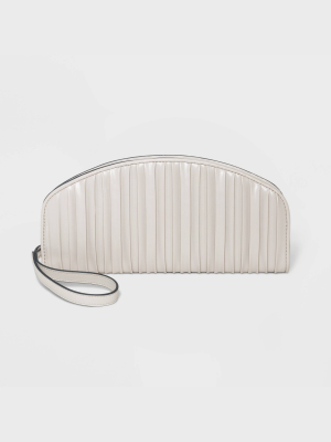 Zip Around Pleated Clutch - A New Day™