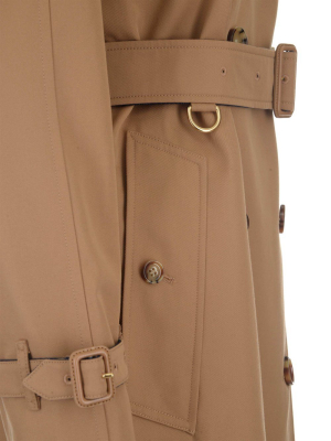 Burberry Denim Detail Trench Coat