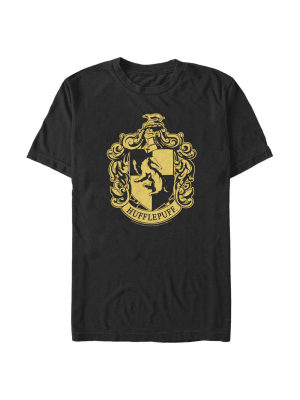 Men's Harry Potter Hufflepuff House Crest T-shirt