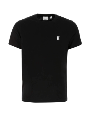 Burberry Embroidered Logo T-shirt