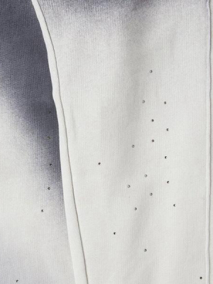 Off-white C/o Virgil Abloh Spray Sweatpant - Light Grey/black