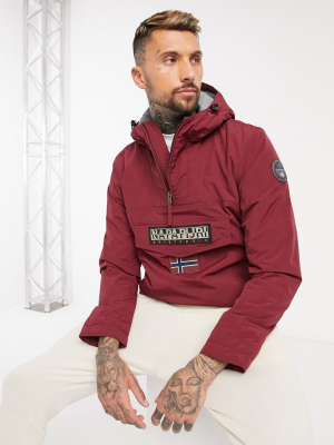 Napapijri Rainforest Winter Jacket In Burgundy