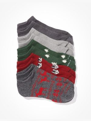 Aeo Holiday Ankle Socks 5-pack