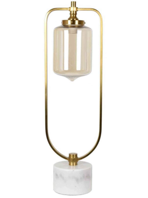 Barclay Lamp, Soft Brass