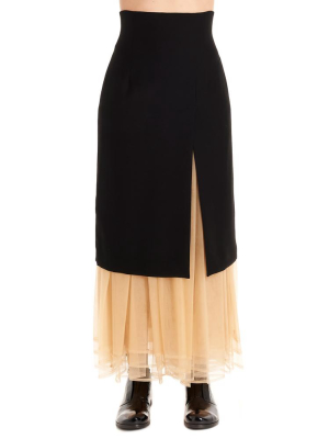 Comme Des Garçons X Noir Kei Ninomiya Layered Skirt