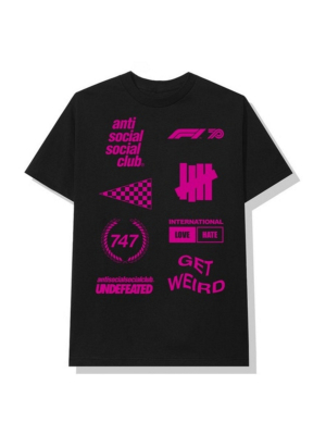 Anti Social Social Club Undftd X F1 Tee