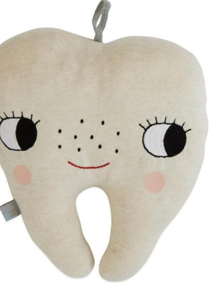 Tooth Fairy Cushion In Offwhite