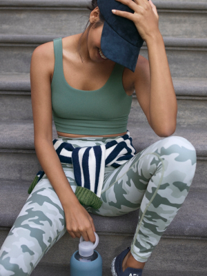 All Fenix Olive Cropped Tank