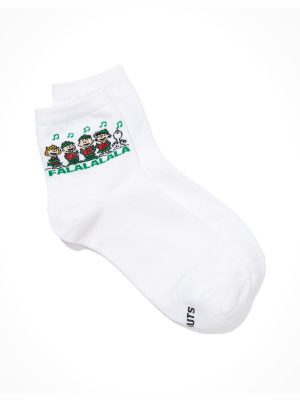 Ae Peanuts Christmas Boyfriend Sock