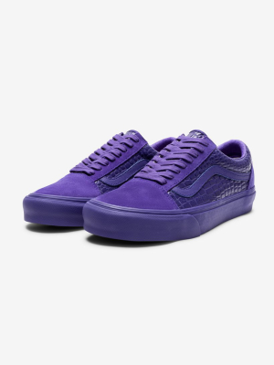 Vans Old Skool Vlt Lx (croc Skin) - Deepblue