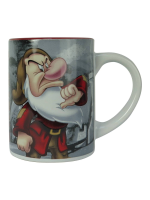 Disney Snow White & The Seven Dwarfs 14oz Ceramic Grumpy Mug