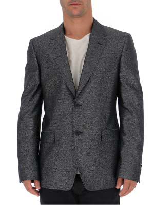 Alexander Mcqueen Metallic Tailored Blazer