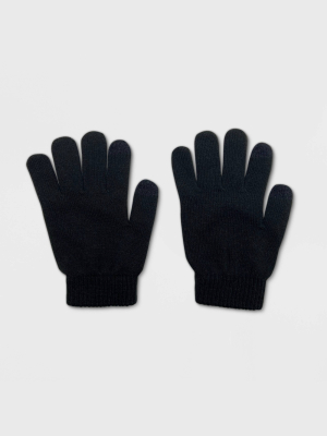Women's Tech Touch Gloves - Black One Size