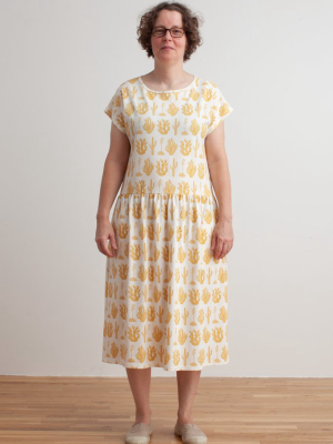 Women's Idaho Dress - Cactus Mustard