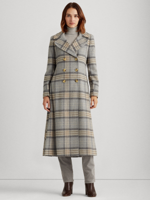 Wool-blend Coat