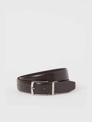 Reversible Leather Belt