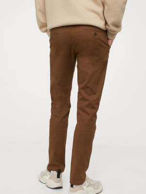 Skinny Fit Cotton Chinos