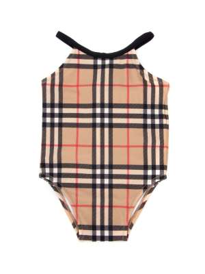 Burberry Kids Vintage Check Swimsuit