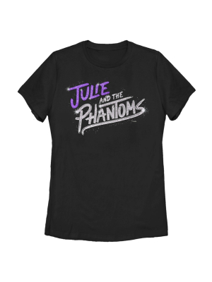 Women's Julie And The Phantoms Sparkle Logo T-shirt