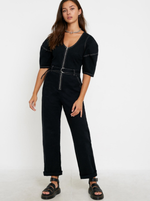 Bdg Chelsea Balloon Sleeve Jumpsuit