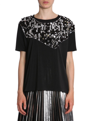 Mm6 Maison Margiela Sequin T-shirt