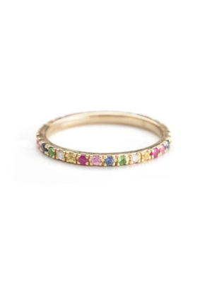 Zofia Day Rainbow Eternity Band