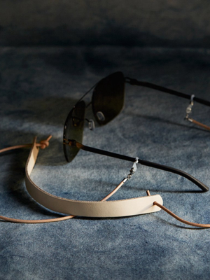 "glass Cord" Leather Eyewear Strap