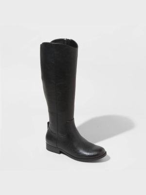 Women's Brisa Faux Leather Riding Boots - Universal Thread™