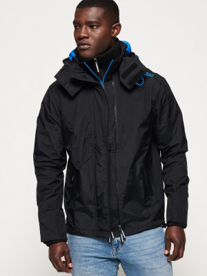 Technical Hooded Pop Zip Sd-windcheater